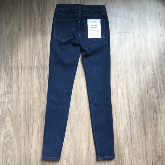 NWT Frame Denim Le One Skinny Jean Mid-rise in Keller - Picture 13 of 16